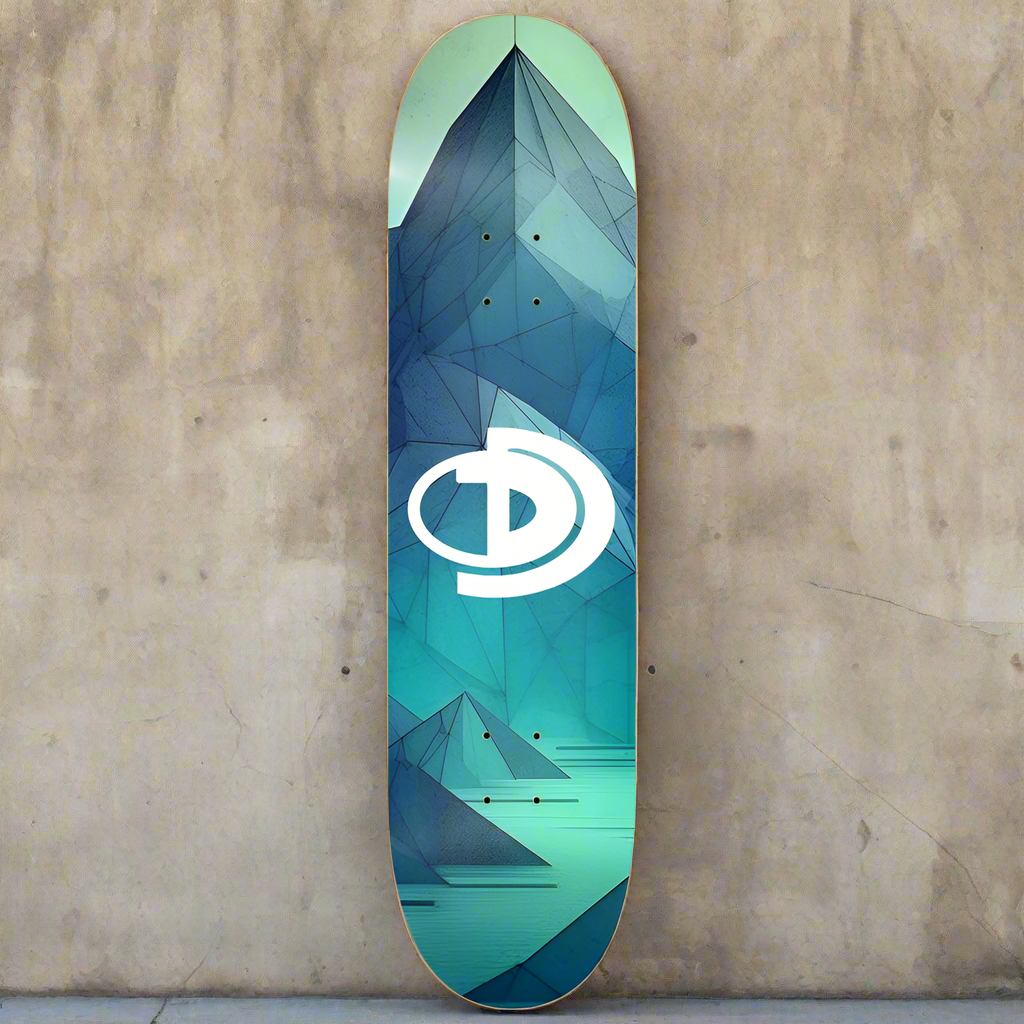 8-1/4in Ice Mountain Skate Deck