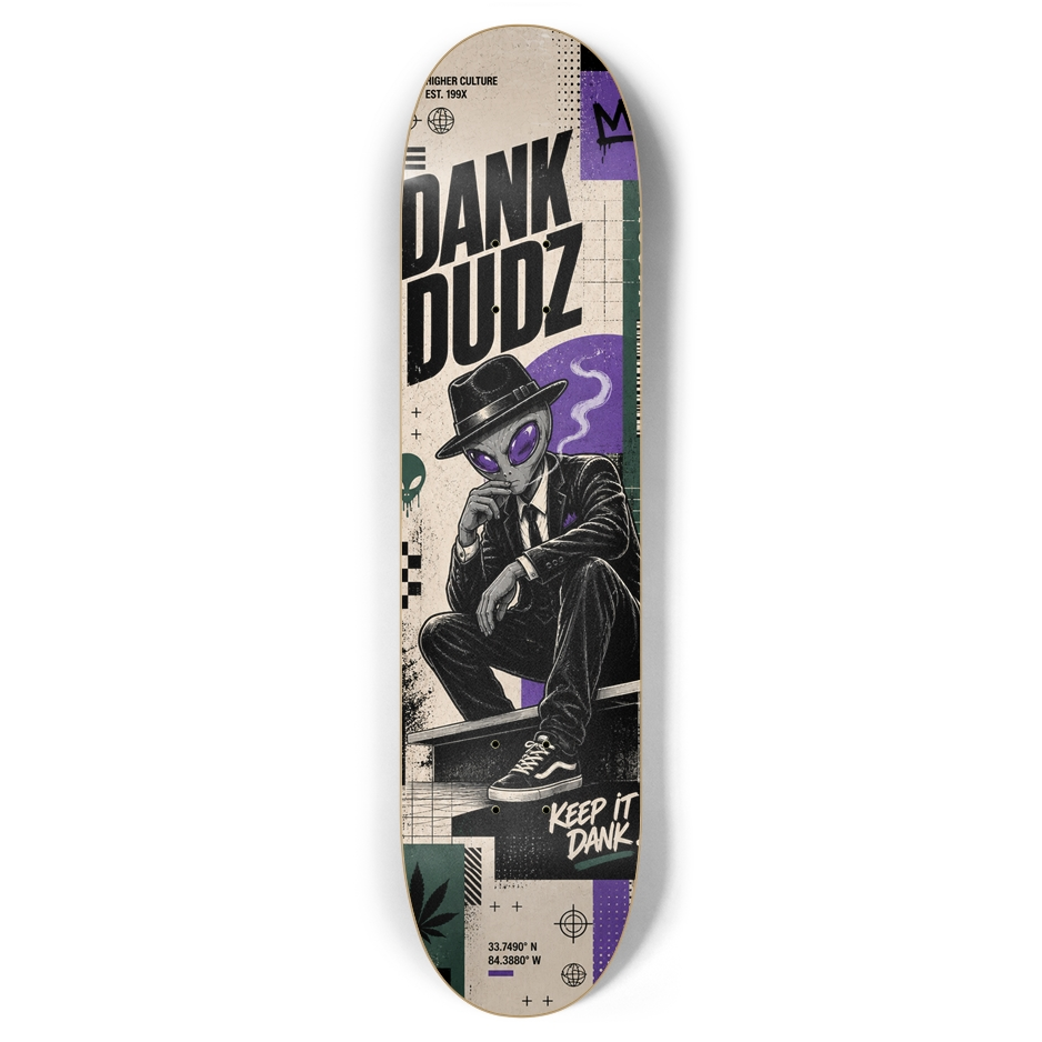 dankdudz 7 7/8" V1 neo-brutalism collection