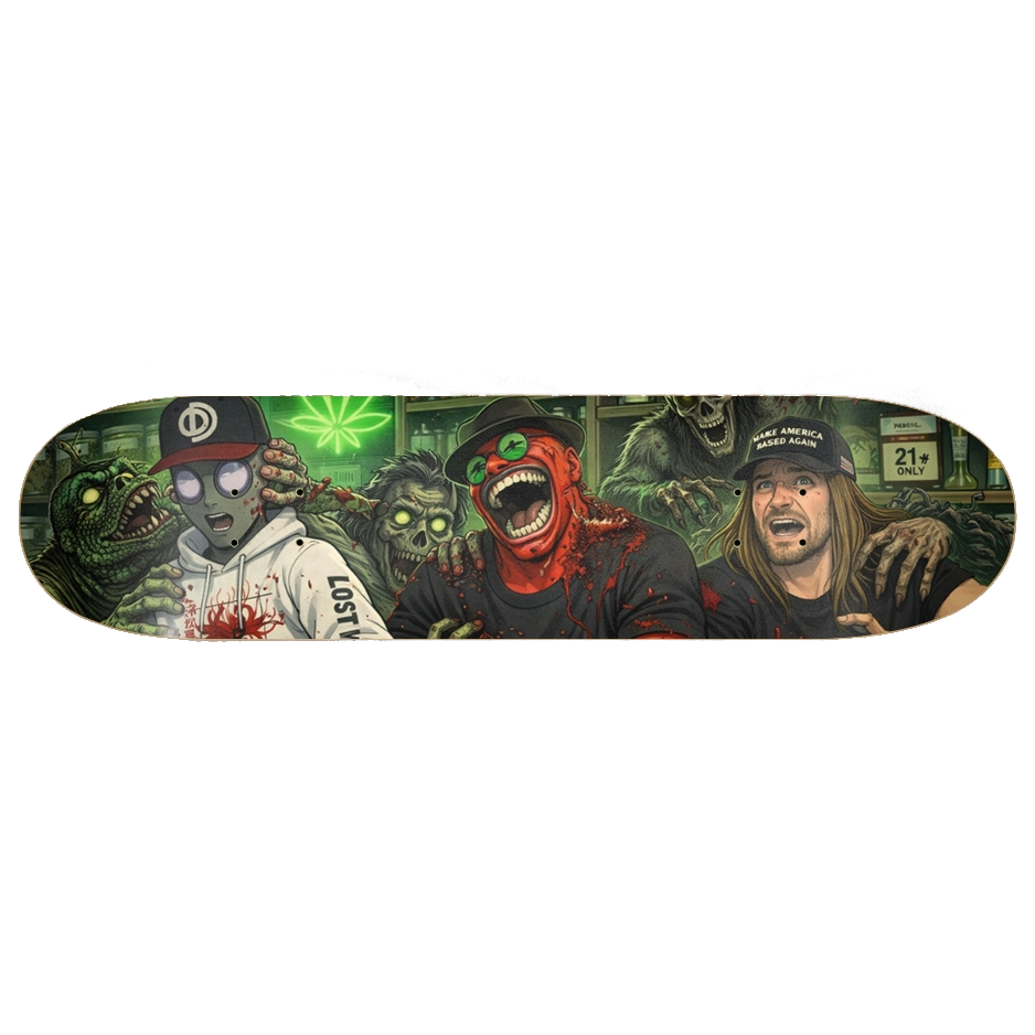 Zombie Potheads 8in