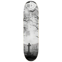 8-1/4in Moon Over The Cemetery Skate Deck