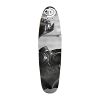 8-1/4in Gas Mask Graffiti Cruiser Skate Deck