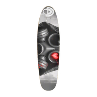 Gas Mask Love Cruiser Skateboard