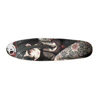 Tattooed Anime Girl Cruiser Skateboard