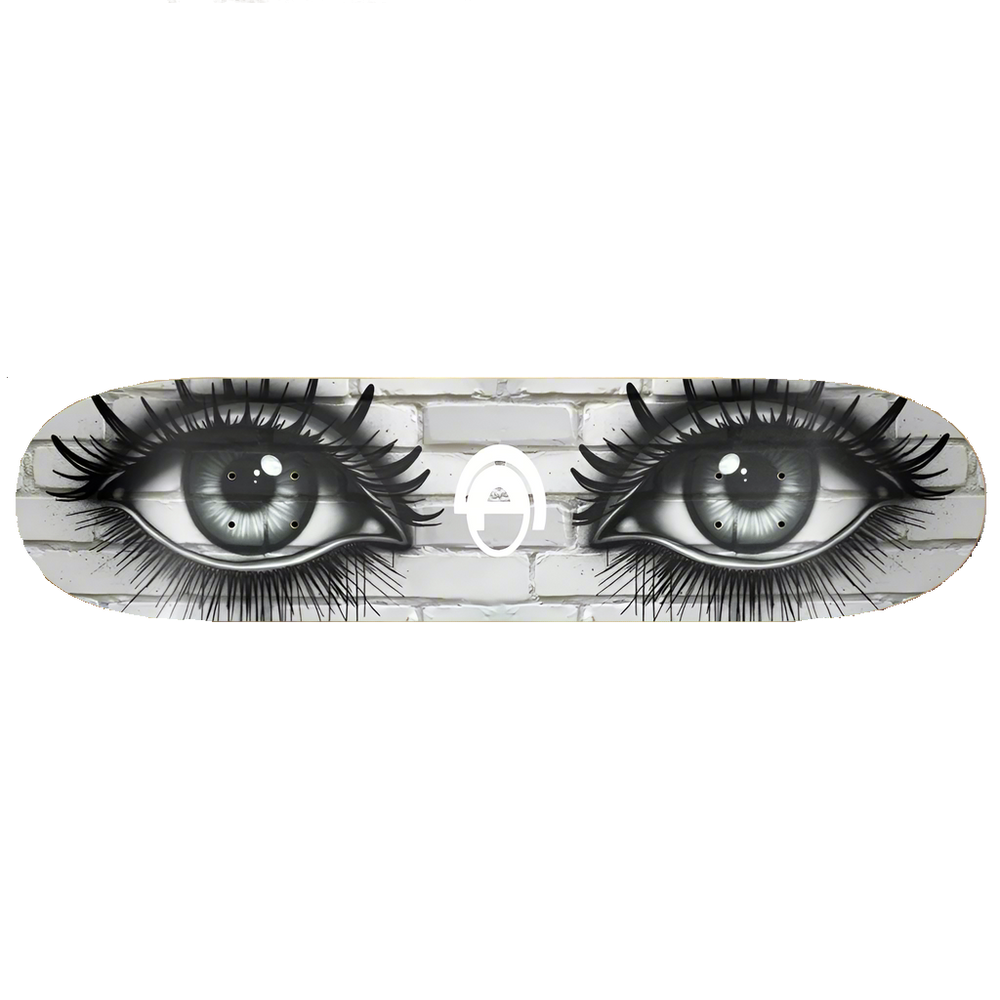 8-1/4in The Walls Have Eyes Skate Deck