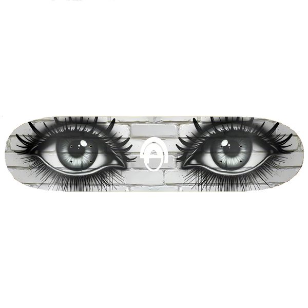8-1/4in The Walls Have Eyes Skate Deck