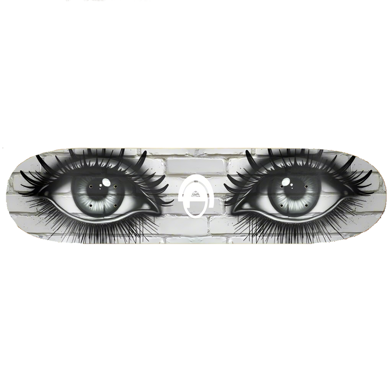 8-1/4in The Walls Have Eyes Skate Deck