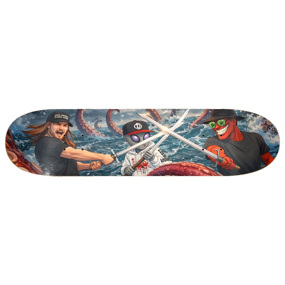 Kraken Sword Fight 8in