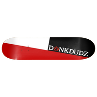 8in Dankdudz Anarchy Board Red, White, Black